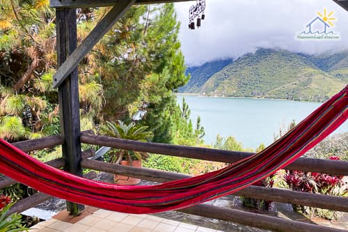 Vista desde el balcón, chalet 0006 en el Lago Calima