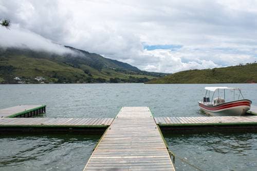 Muelle, Chalet 0006 en el Lago Calima