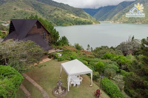 Vista desde el chalet en Alquiler en el Lago Calima