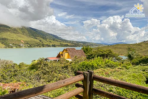 vista, Chalet 0006 en el Lago Calima