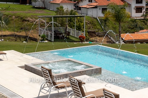 Jacuzzi, finca 0011 en el Lago Calima