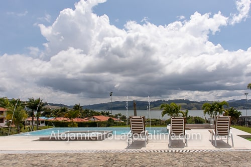 Vista al lago Calima