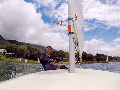 Comptetencias de Laser - Lago Calima