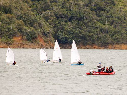 laser sailing - Lago Calima