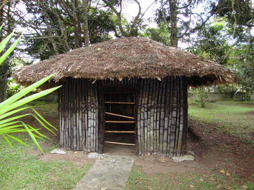 Vivienda autóctona Museo Arqueológico, Lago Calima