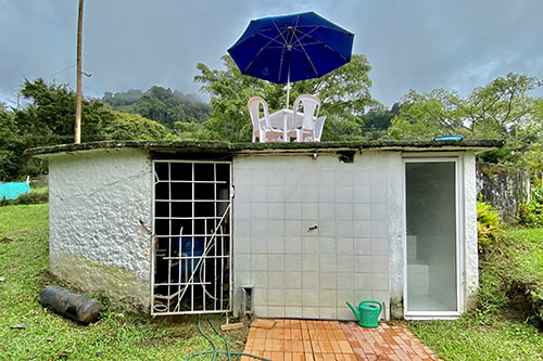 baño turco, finca v0106 en el Lago Calima